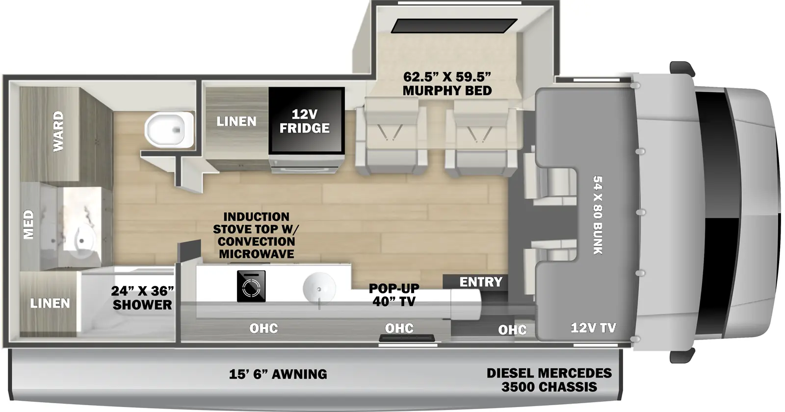 Solera 24FSM Floorplan